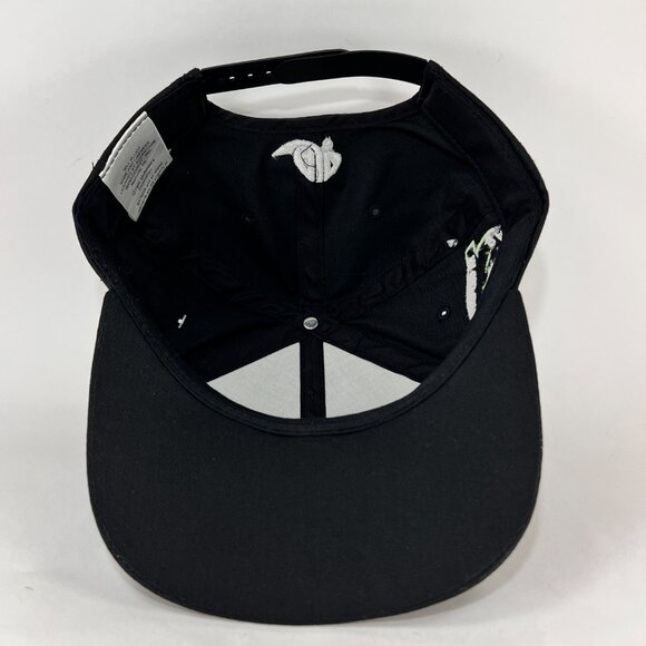 Vtg Batman Forever McDonalds Snapback Cap Hat AJD Black NASCAR Baseball Mens 90s - Picture 8 of 16